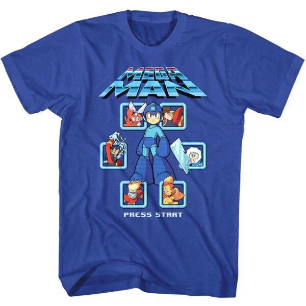 Megaman Start Screen T-Shirt