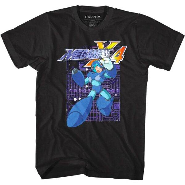 Megaman X4 Microchip T-Shirt