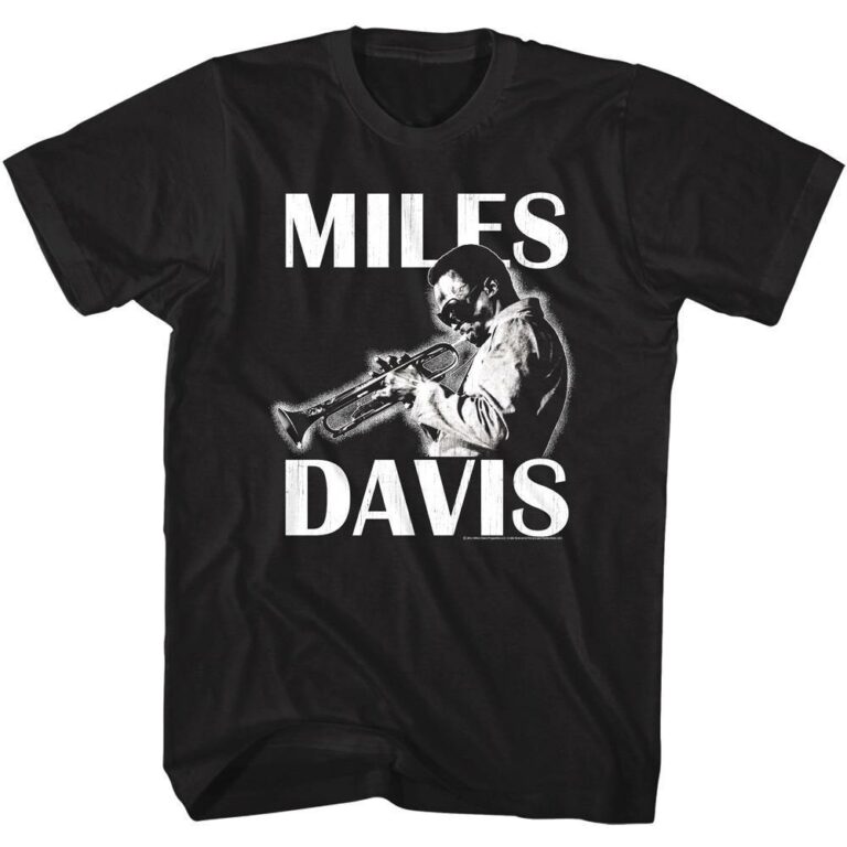 Miles Davis Spotlight Trumpet Men's T Shirt