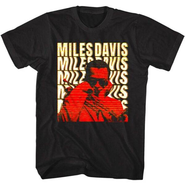 Miles Davis Warped Trumpet Men's T Shirt