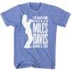 Miles Davis Trumpet Silhouette Men's T Shirt