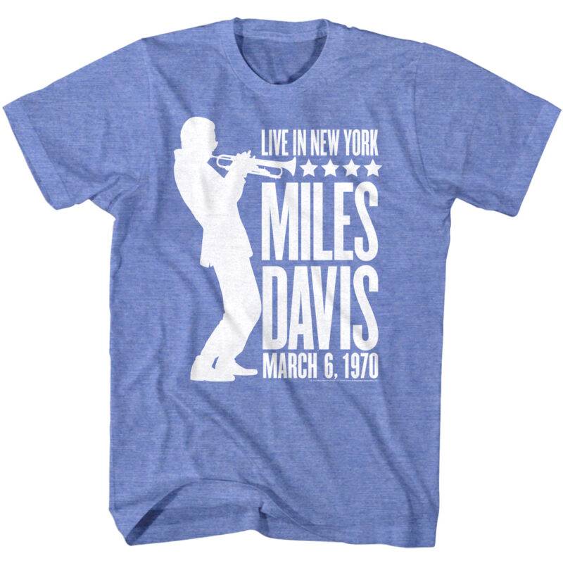 Miles Davis Trumpet Silhouette Men's T Shirt