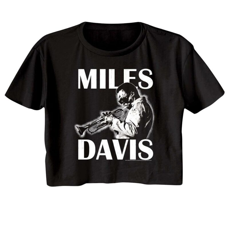 Miles Davis Spotlight Trumpet Women's Crop Top