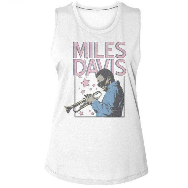 Miles Davis Jazz Star Women’s Tank