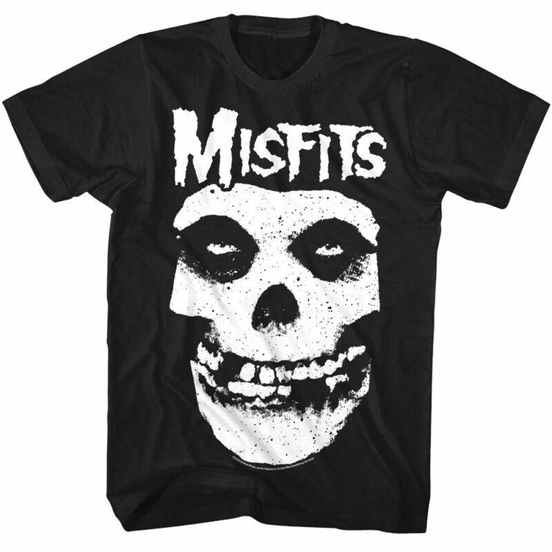 Misfits Fiend Skull Logo Men’s T Shirt