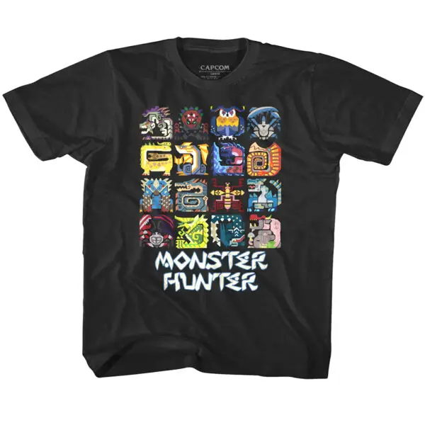 Monster Hunter Beast Symbols T-Shirt