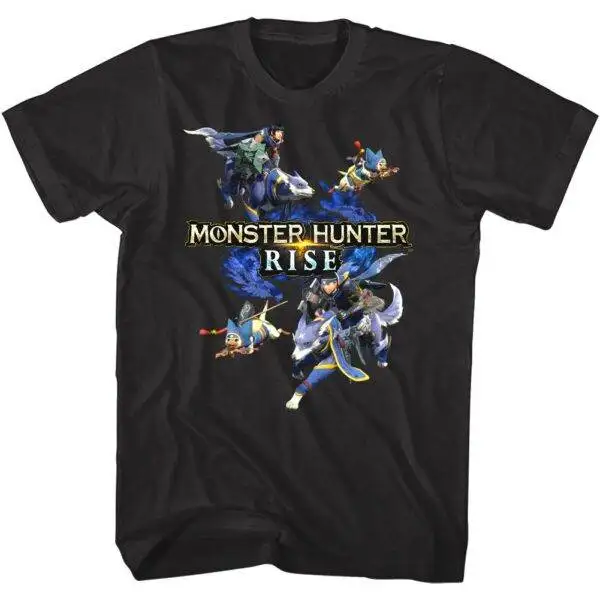 Monster Hunter Rise Characters T-Shirt