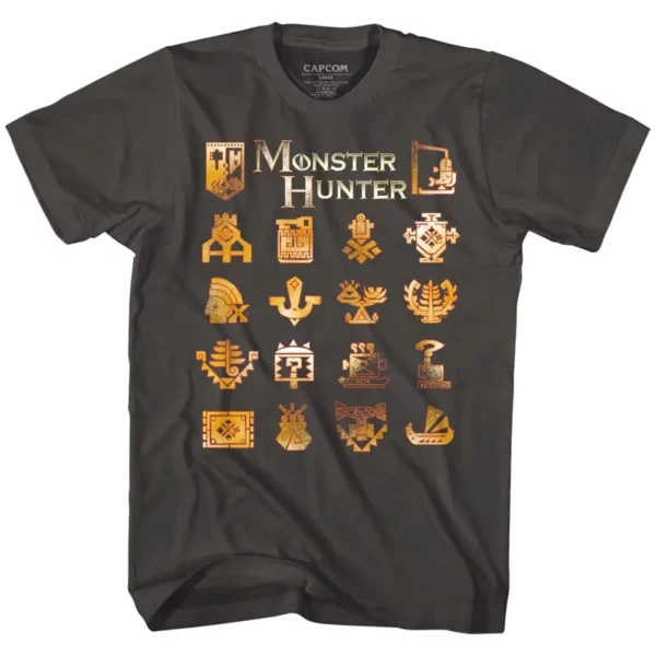Monster Hunter Symbols T-Shirt