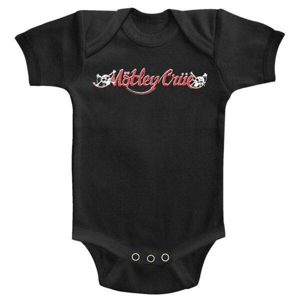 Motley Crue Rock Band Logo Baby Onesie