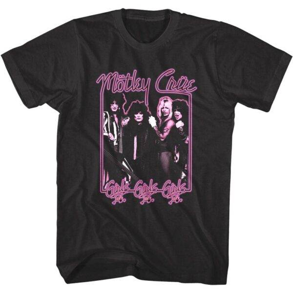 Motley crue girls girls girls tour shirt online