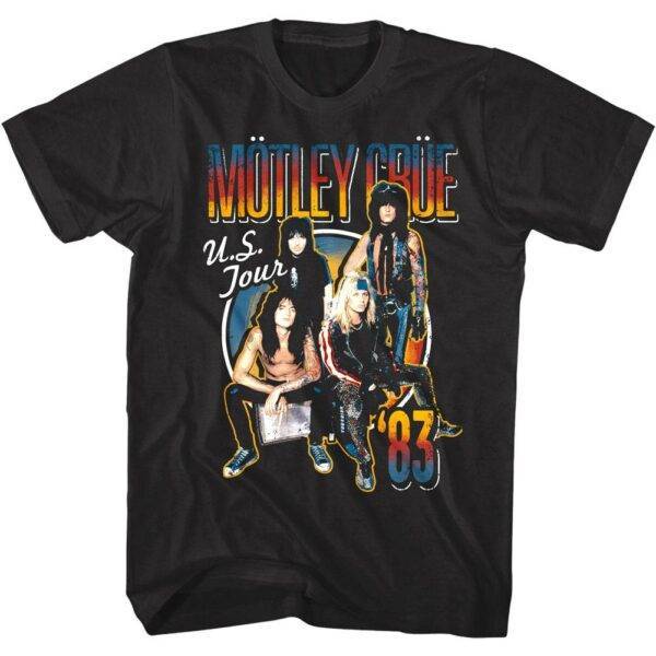 Motley Crue US Tour 1983 Men’s T Shirt