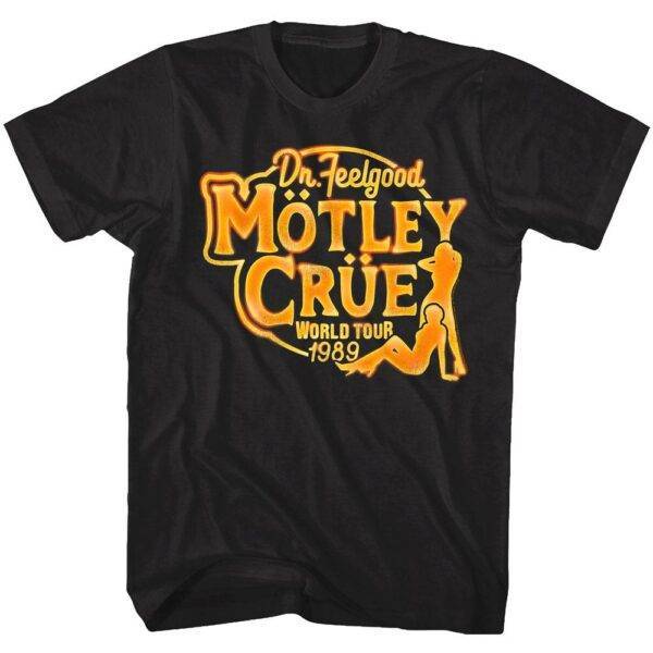 Motley Crue Dr Feelgood Tour Men’s T Shirt