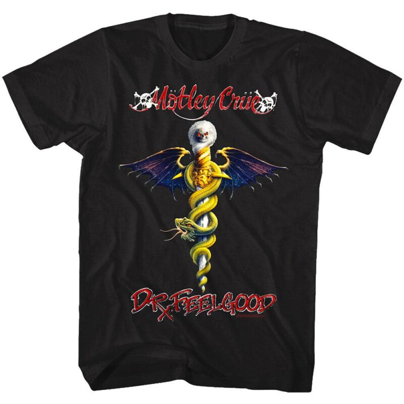 Motley Crue Dr Feelgood Men’s T Shirt