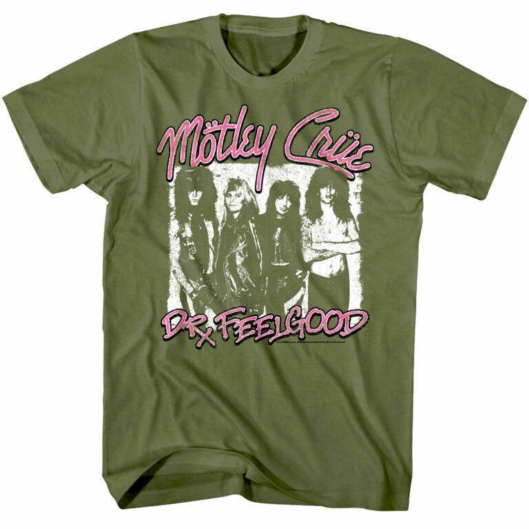 Motley Crue Dr Feelgood Photo Men’s T Shirt