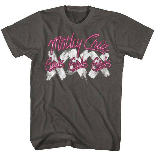 Motley Crue Girls Girls Girls XXX Men’s T Shirt