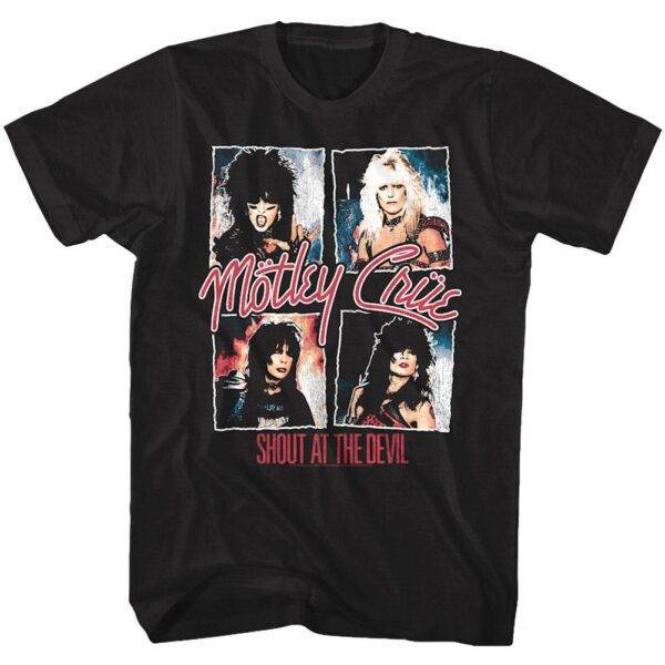 Motley Crue Shout at the Devil Men’s T Shirt