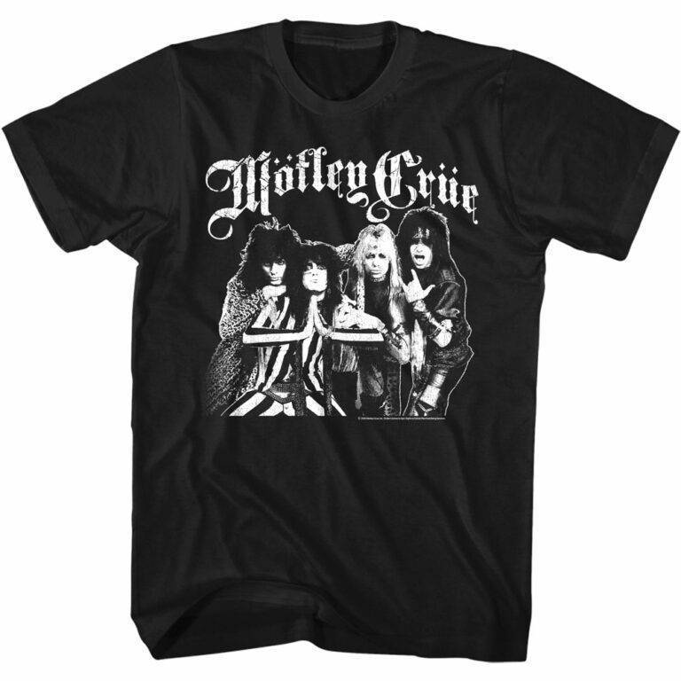 Motley Crue Band Photo Men’s T Shirt