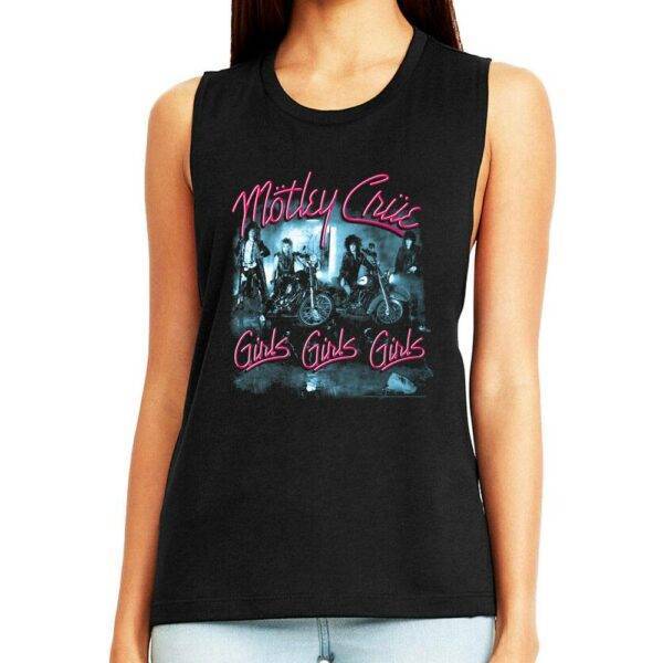 Motley Crue Girls Girls Girls Women’s Tank