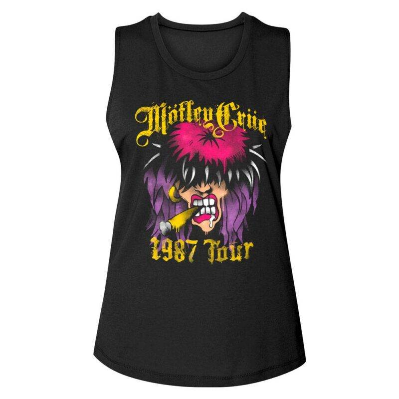 Motley Crue Girls Tour 1987 Women’s Tank