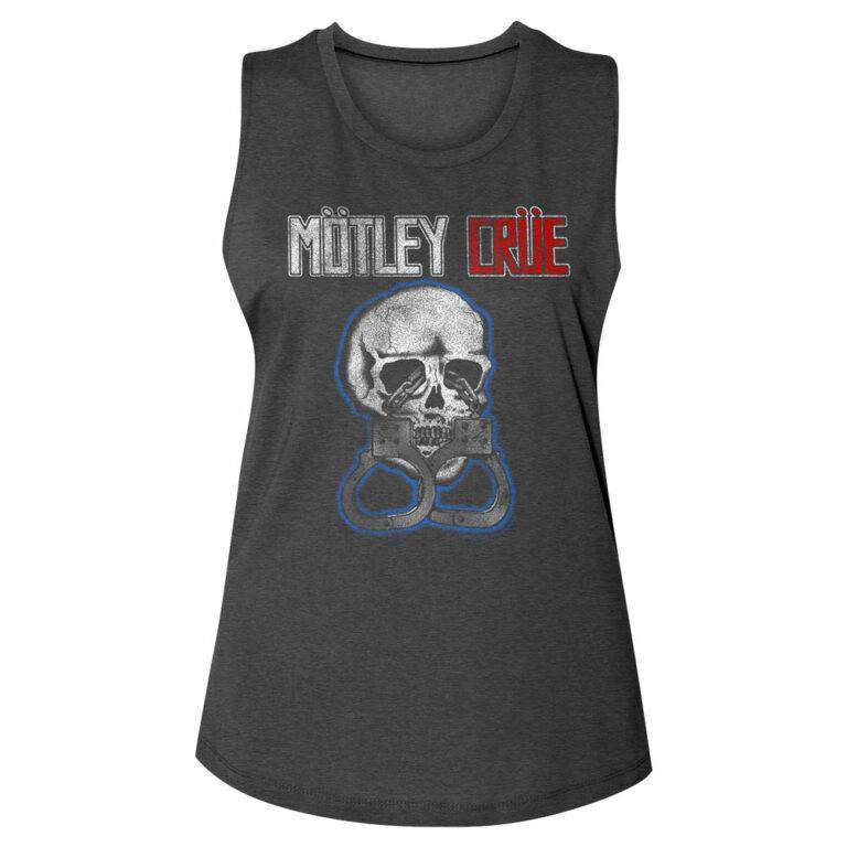 Motley Crue Skull Handcuffs Women’s Tank