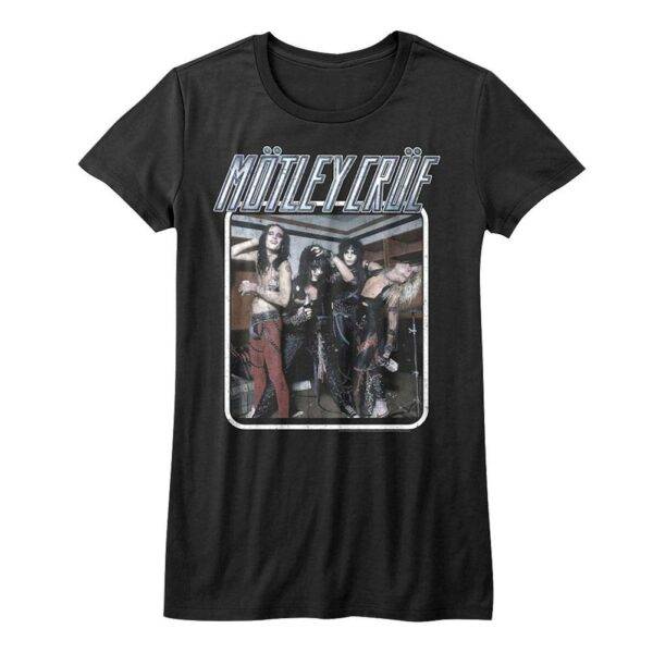 Motley Crue Rock Band Photo Women’s T Shirt