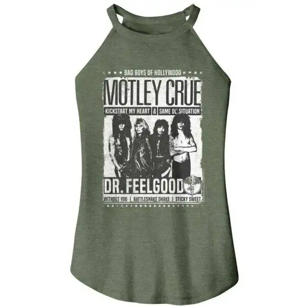 Motley Crue Dr Feelgood Tracklist Women’s Tank