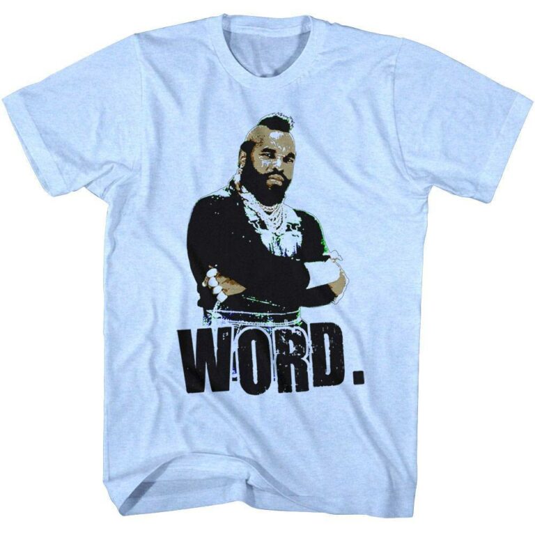 Mr T Word Men’s T Shirt