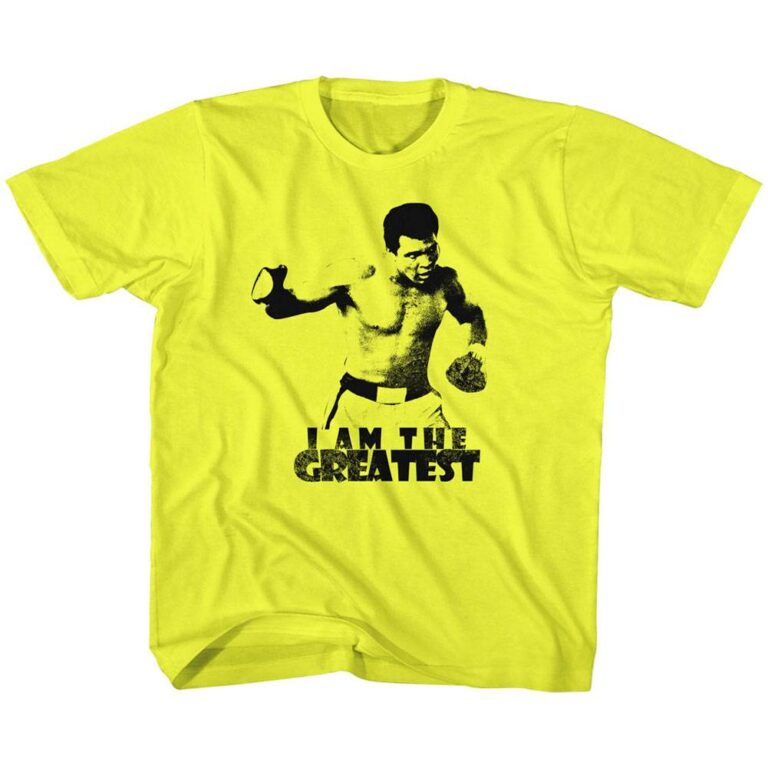 Muhammad Ali I Am The Greatest Kids T Shirt