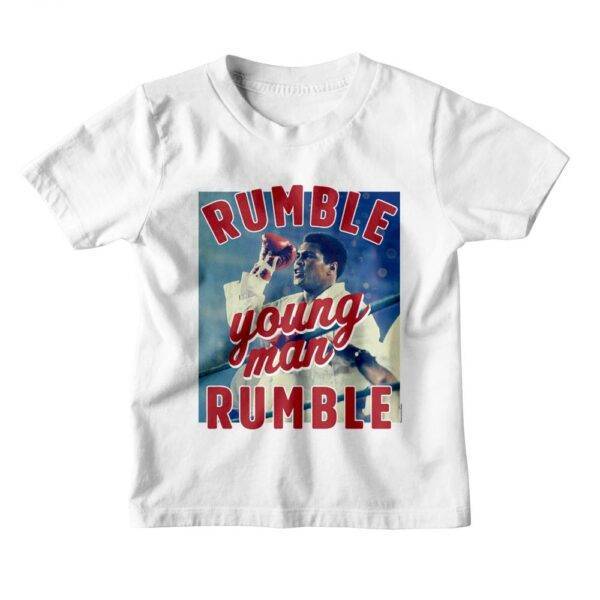 Muhammad Ali Rumble Young Man Kids T Shirt