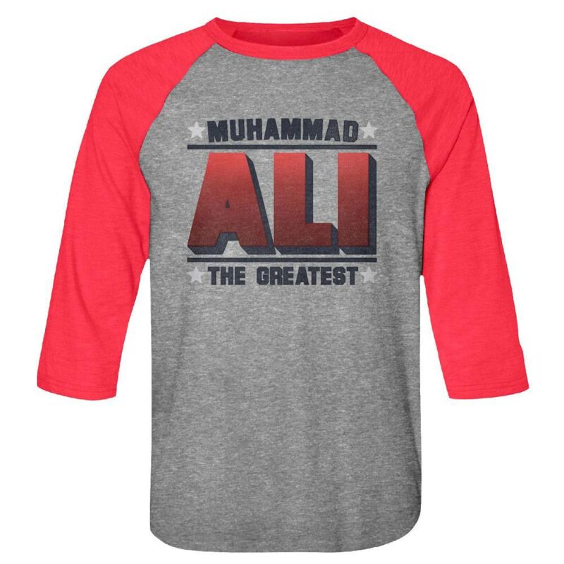 Muhammad Ali Greatest Men’s Raglan Shirt