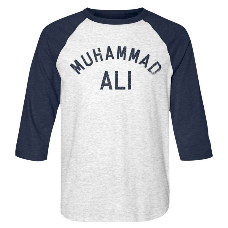 Muhammad Ali Training Logo Men’s Raglan Shirt