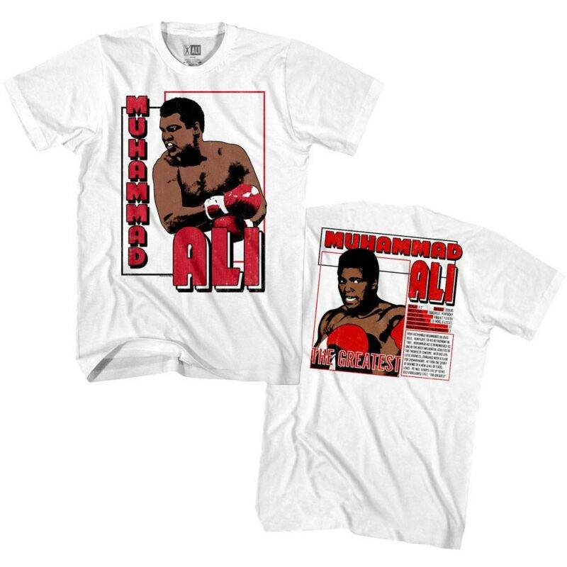 Muhammad Ali Greatest Boxing Stats Men’s T Shirt