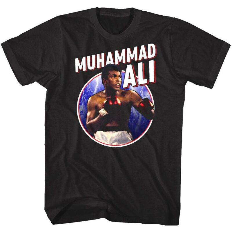 Muhammad Ali Faster Than Lightning Men’s T Shirt