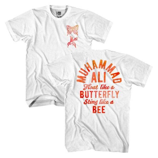 Muhammad Ali Float Like a Butterfly Sting Like a Bee Men’s T Shirt