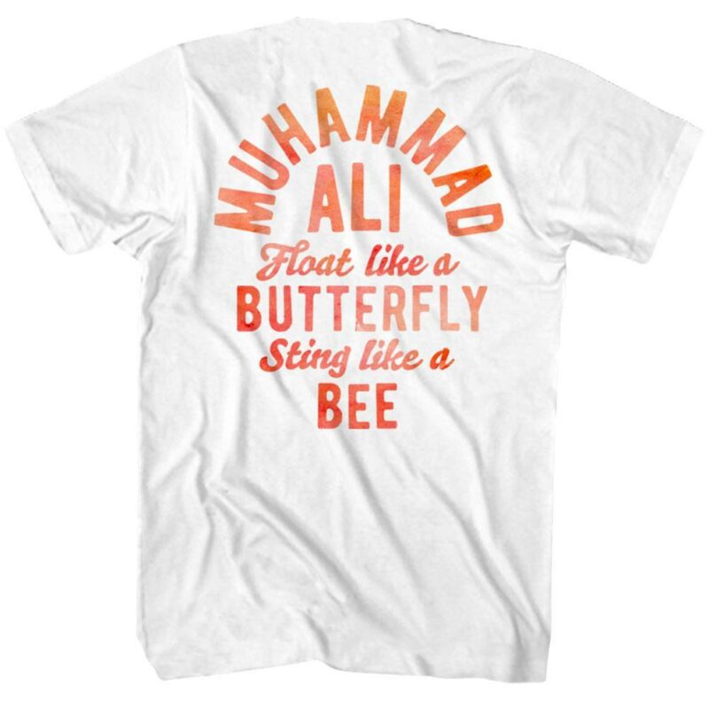 Muhammad Ali Float Like a Butterfly Sting Like a Bee Men’s T Shirt