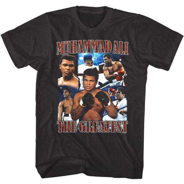 Muhammad Ali Greatest in Living Color Men’s T Shirt