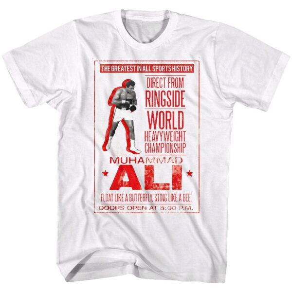 Muhammad Ali Greatest in All Sports History Men’s T Shirt