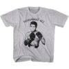 Muhammad Ali Fight Stance Kids T Shirt