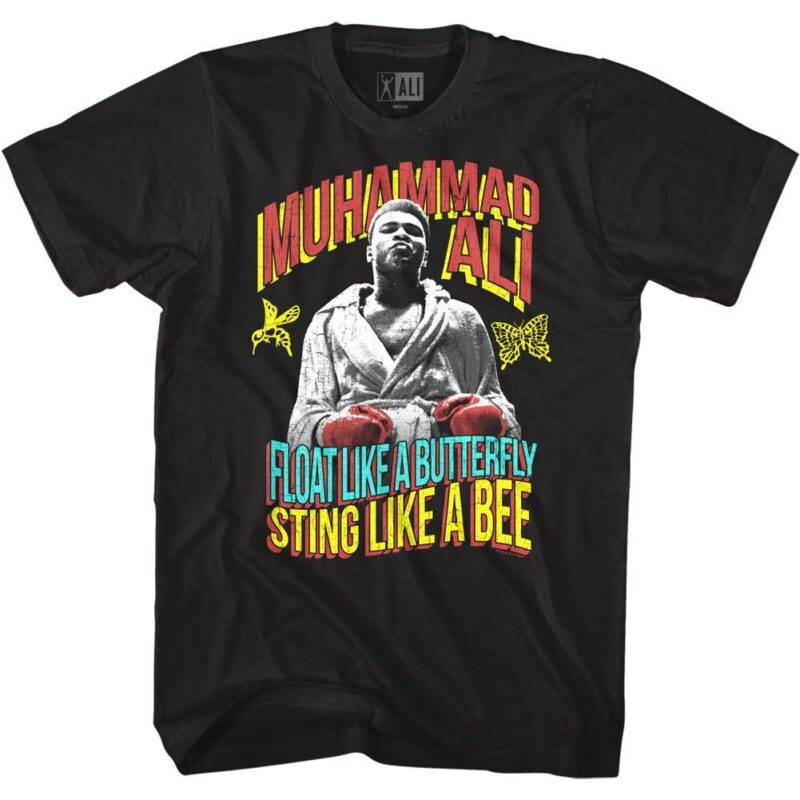 Muhammad Ali Butterfly x Bee Men’s T Shirt