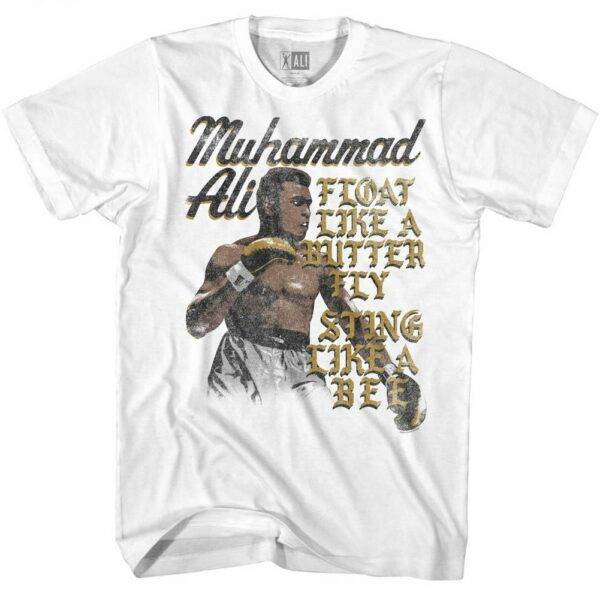 Muhammad Ali Floating Like a Butterfly Men’s T Shirt