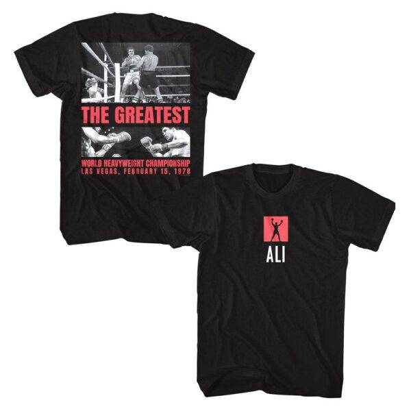 Muhammad Ali Las Vegas 1978 Men’s T Shirt