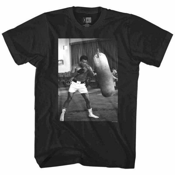 Muhammad Ali Heavy Punching Bag Men’s T Shirt