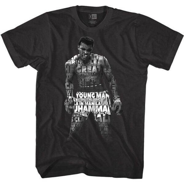 Muhammad Ali Quotes Hologram Men’s T Shirt