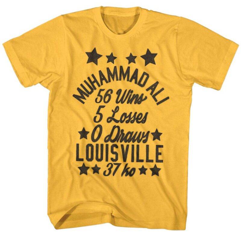 Muhammad Ali Louisville 37 KO Men’s T Shirt