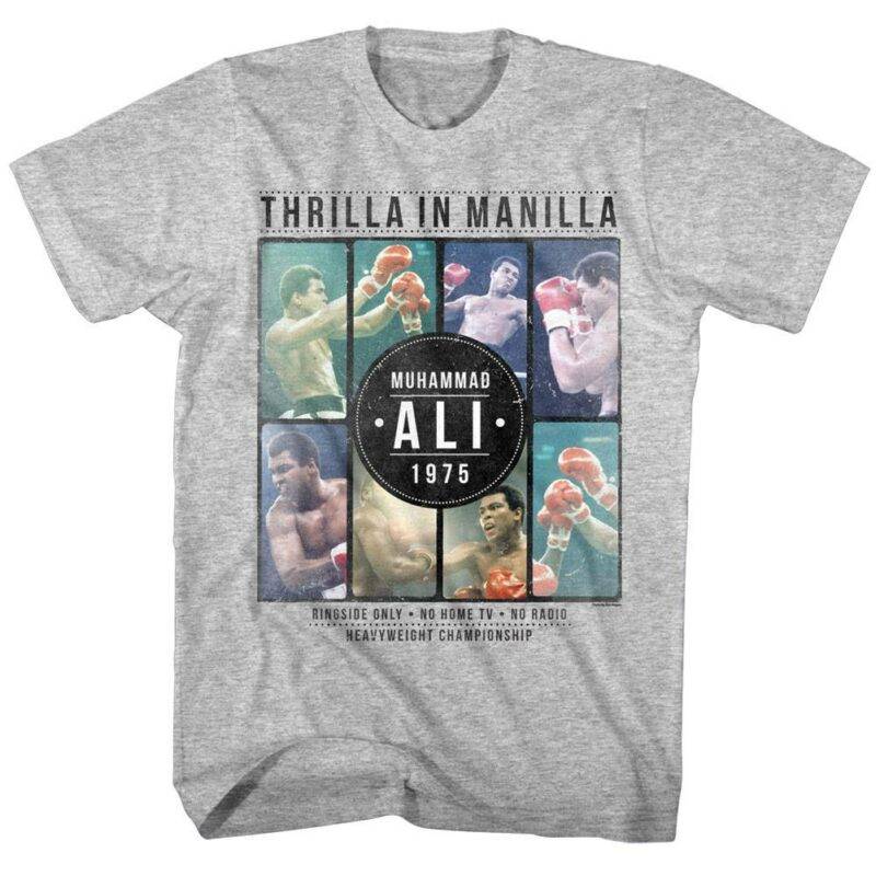 Muhammad Ali Thrilla in Manilla 1975 Men’s T Shirt