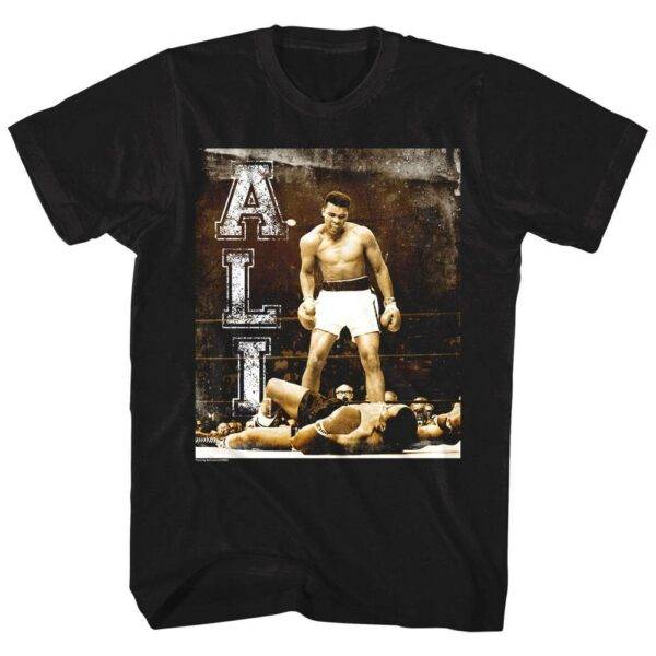 Muhammad Ali Vintage Liston KO Men’s T Shirt