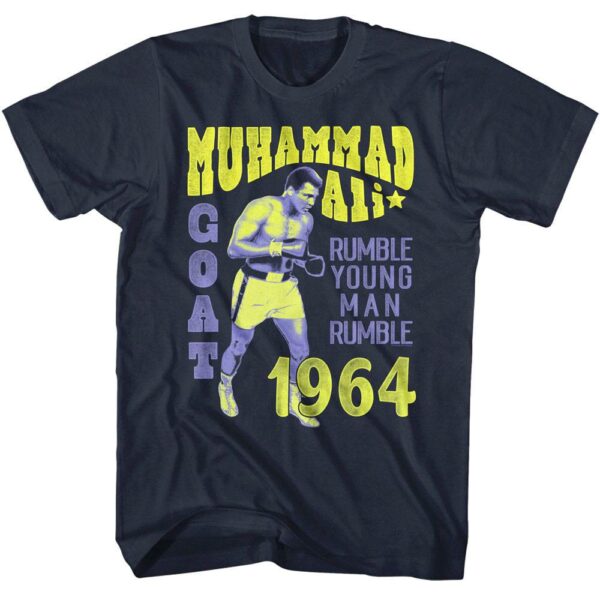 Muhammad Ali Young Man Rumble Men’s T Shirt