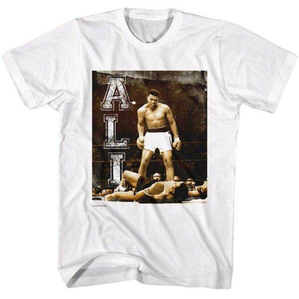 Muhammad Ali Taunts Liston Men’s T Shirt