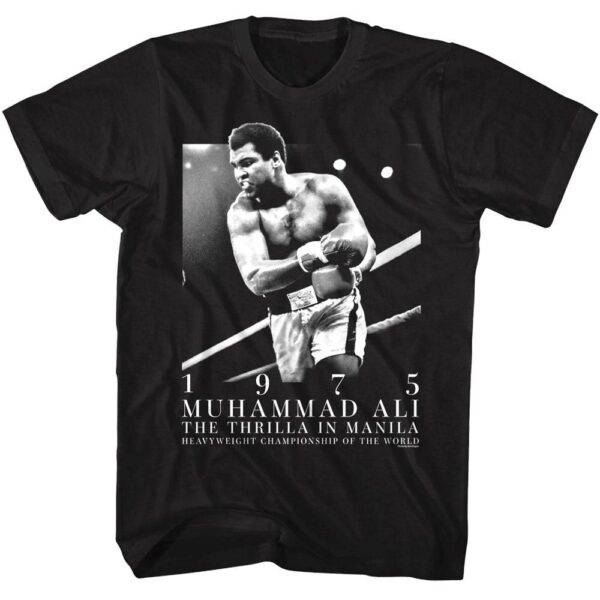 Muhammad Ali Thrilla in Manila 75 Men’s T Shirt