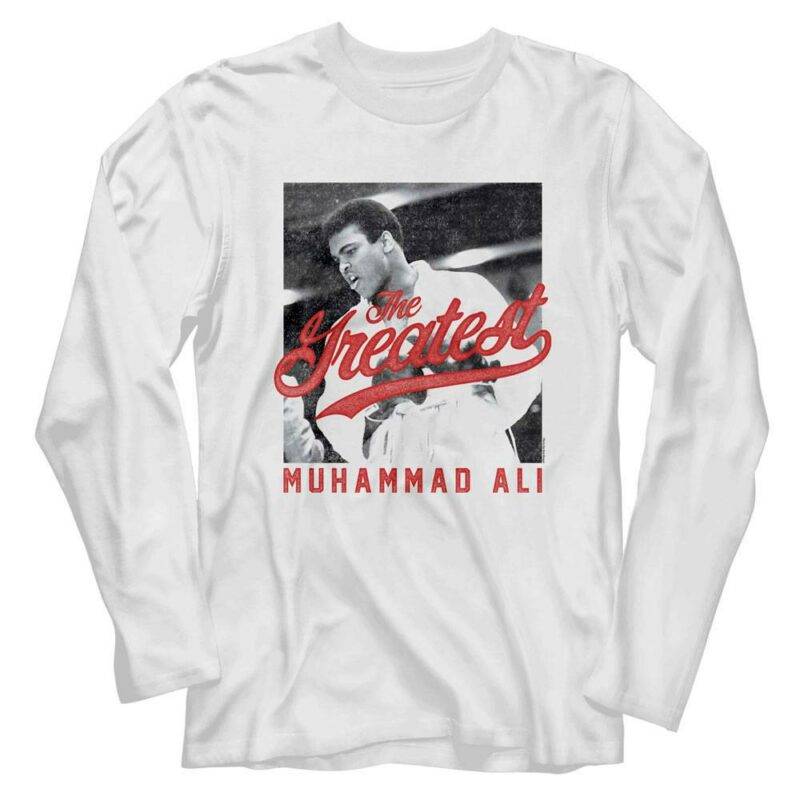 Muhammad Ali Greatest Ever Men’s Long Sleeve T Shirt